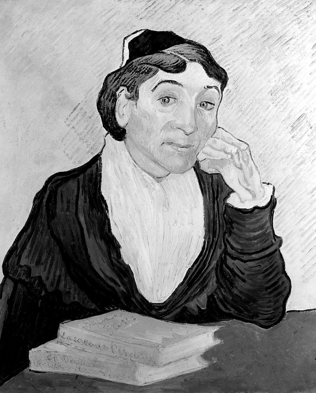 アルル出身の女性、1890年（18948年も参照） 作： ヴィンセント・ヴァン・ゴッホ