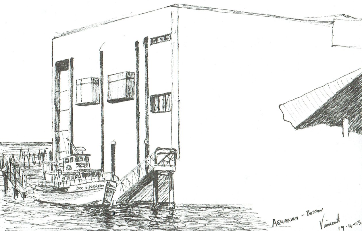 Aquarium Boston Mass, 2003 作： ヴィンセントアレクサンダーブース