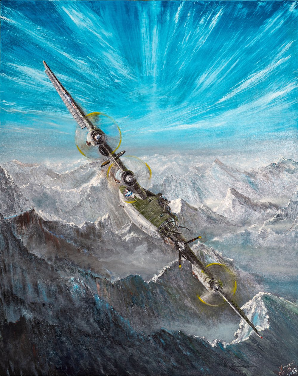B-24リベレーター スイス上陸作戦 7, 2023 作： ヴィンセントアレクサンダーブース