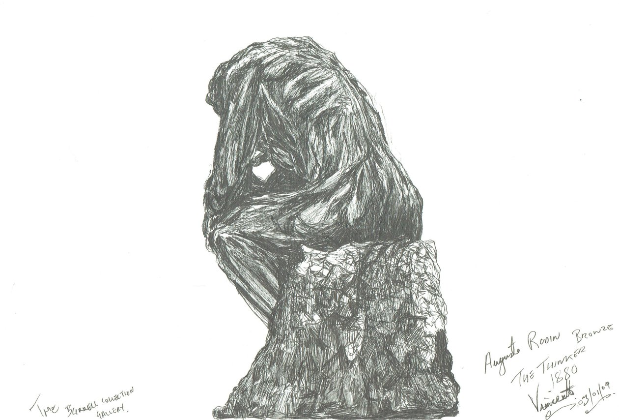 The Thinker, Burrell Foundation, 2007 作： ヴィンセントアレクサンダーブース