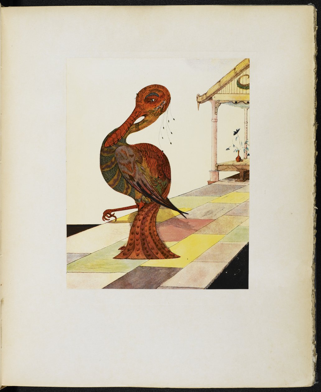 Vincent Cartwright Vickers の「The Google Book」より、Wilyou または Pagoda Bird 作： ヴィンセントカートライトビッカース