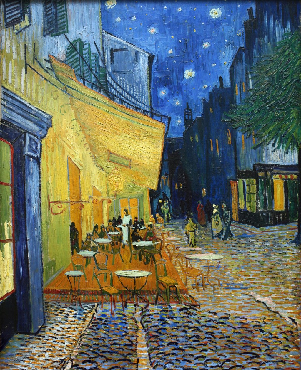 夜のカフェテラス 夜のカフェテラス、1888年。 作： ヴィンセント・ヴァン・ゴッホ