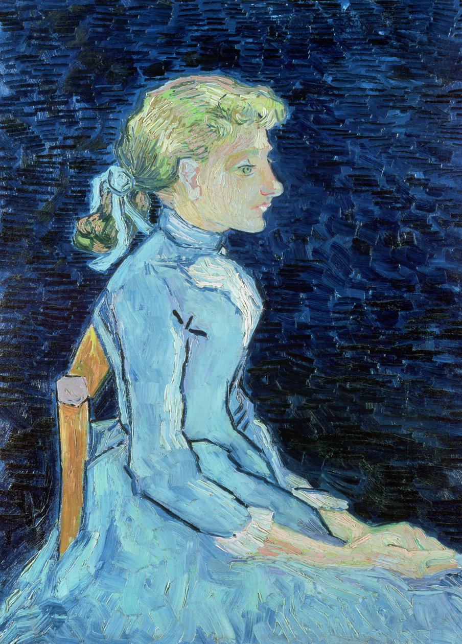 アデリーヌラヴォー、1890 作： ヴィンセント・ヴァン・ゴッホ