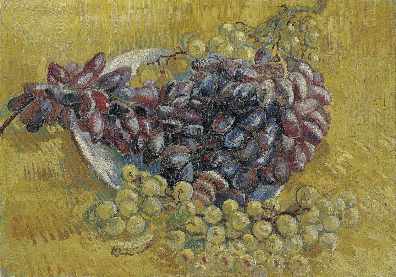 葡萄 パー・ゴッホ、フィンセント、ファン（1853-1890）。キャンバスに油彩、サイズ：33x46,3 作： ヴィンセント・ヴァン・ゴッホ