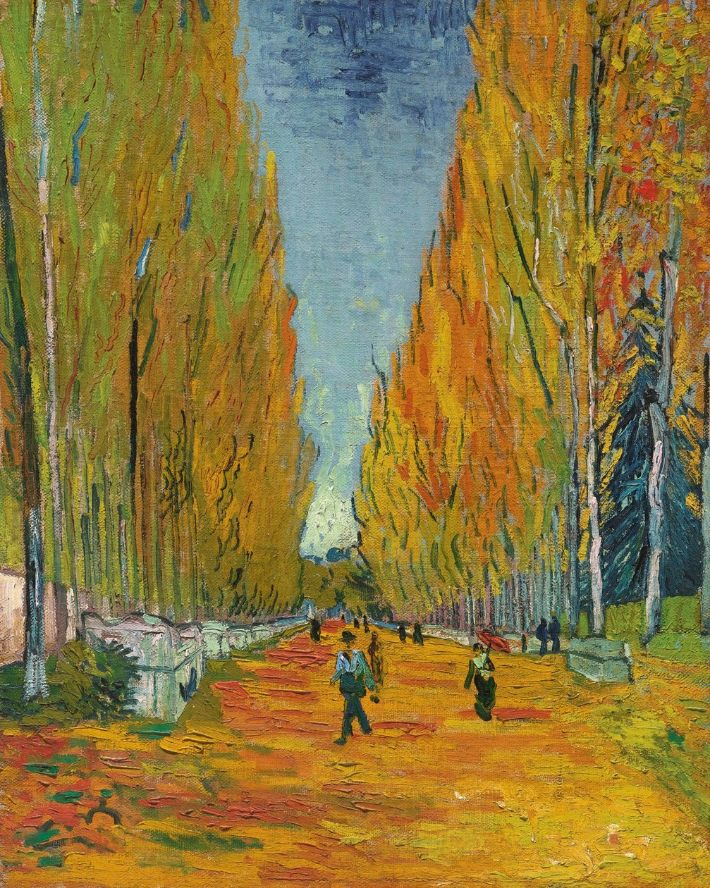 ヴィンセント・ヴァン・ゴッホ（1853-1890）の絵画作品「L'Allee des