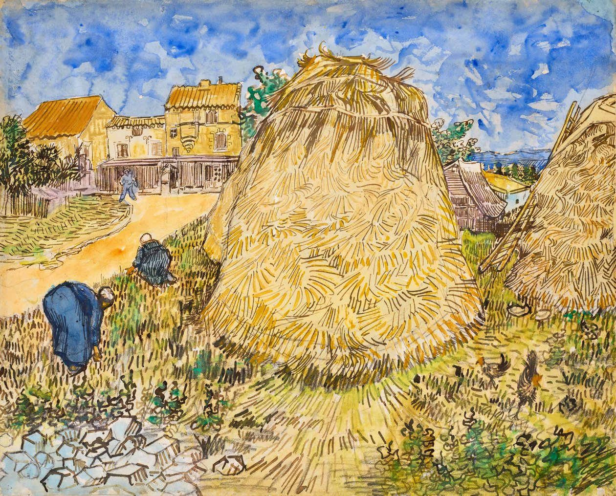 小麦の山 | アートプリント