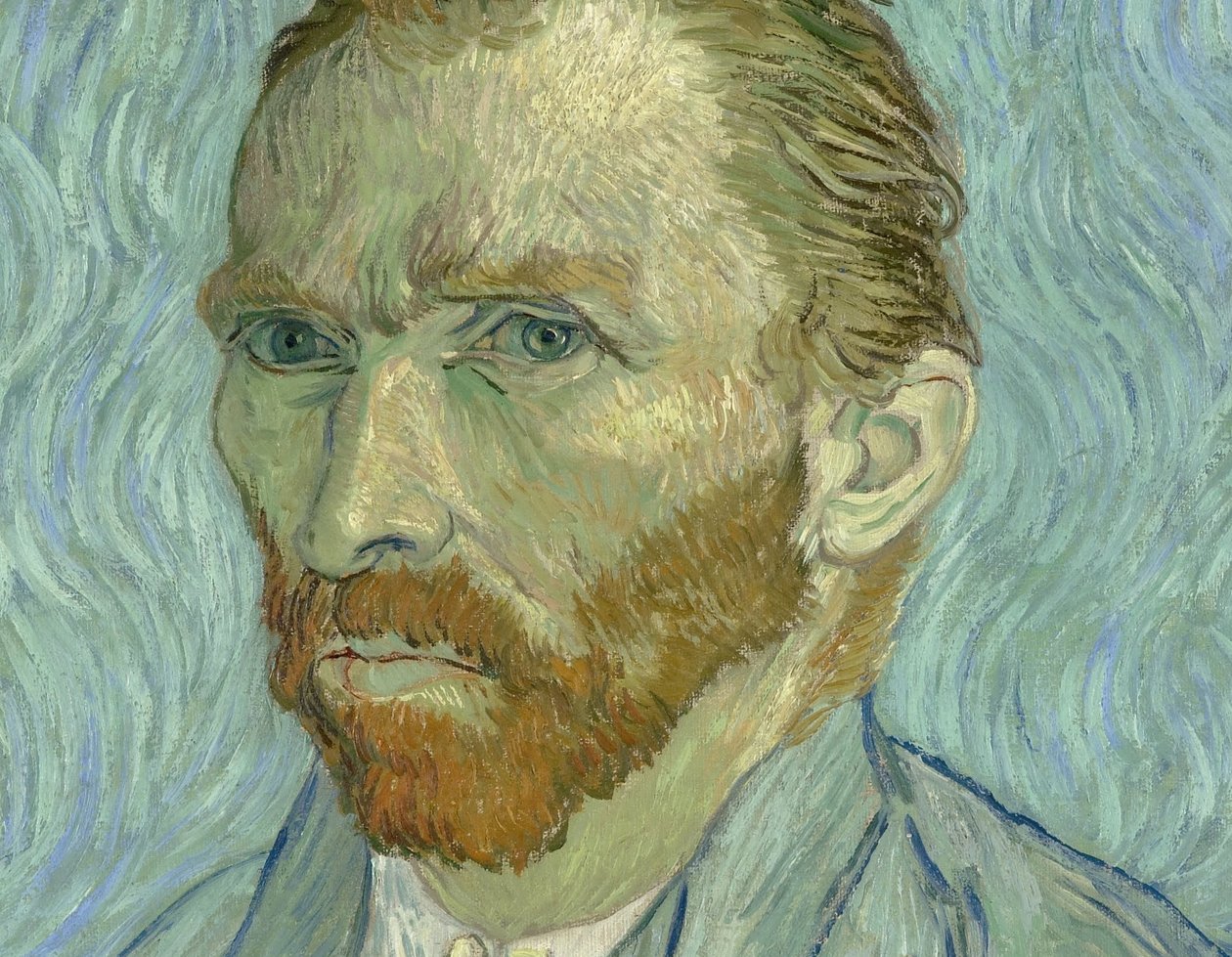 自画像 作： ヴィンセント・ヴァン・ゴッホ