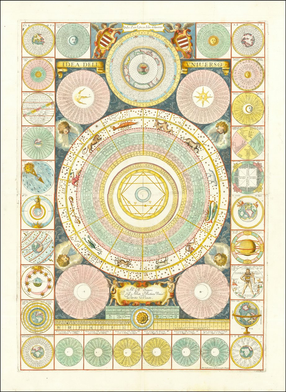 宇宙の思想 by ヴィンチェンツォ・マリア・コロネッリ 作： ヴィンチェンツォ・マリア・コロネリ