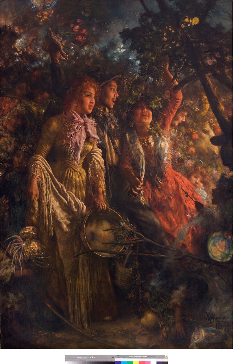 ヴィンチェンツォ・ミリアーロ（1858-1938）作 1895年 個人蔵 作： ヴィンチェンツォ・ミリアロ
