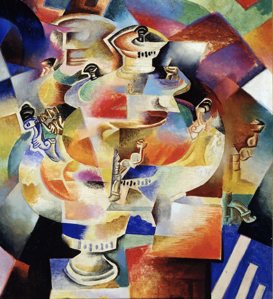 サモワール、1919 作： ダニエル・ウラジミール・バラノフ・ロシン