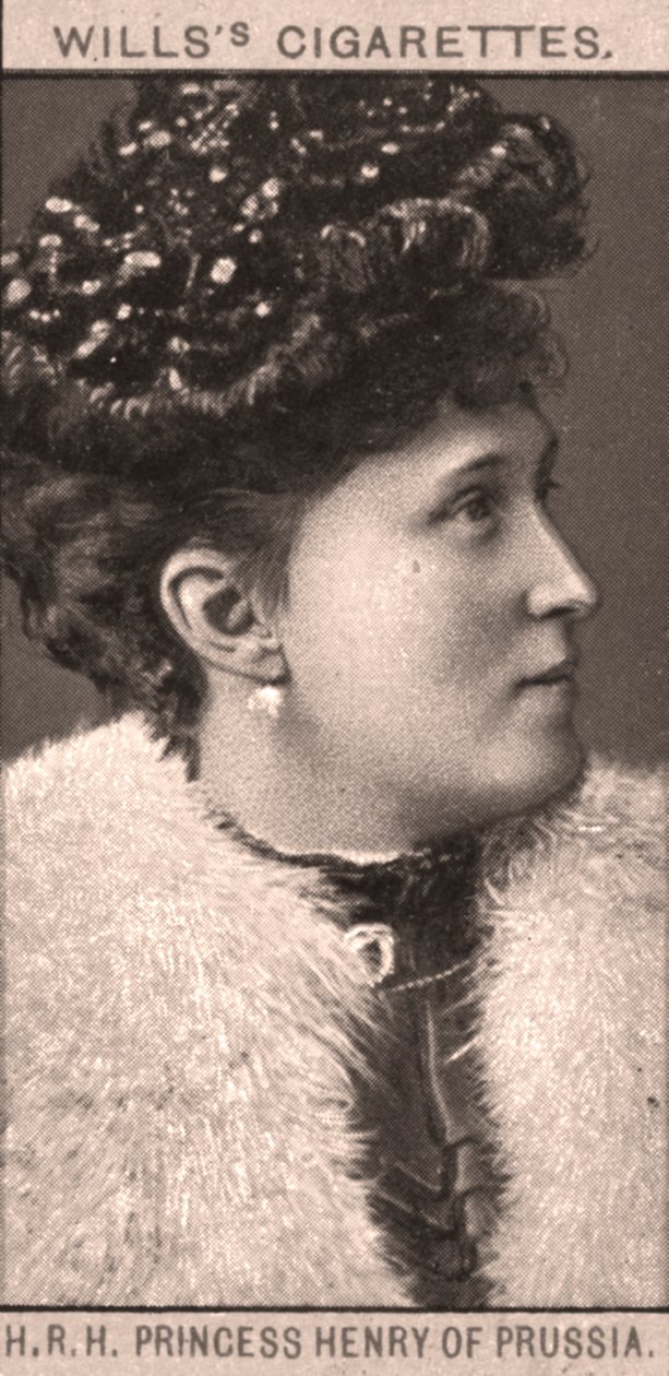 H.R.H プロイセンのアンリ王女、1908 年。 作： WDおよびHO Wills