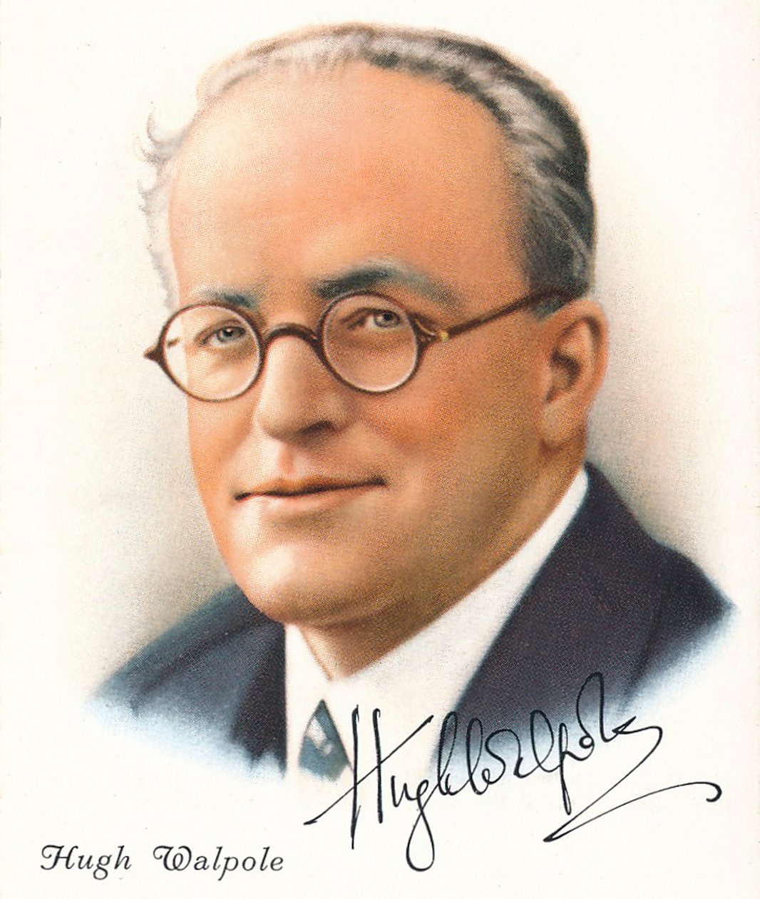 ヒュー・ウォルポール、1937。アーティスト：不明、WD＆HO Wills。 作： WDおよびHO Wills
