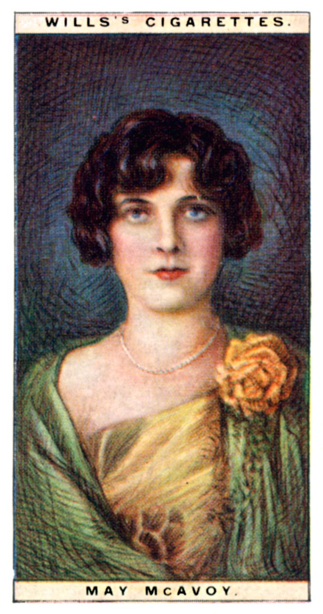 マッカボイ5月1899-1984年、アメリカの女優、1928年。 作： WDおよびHO Wills