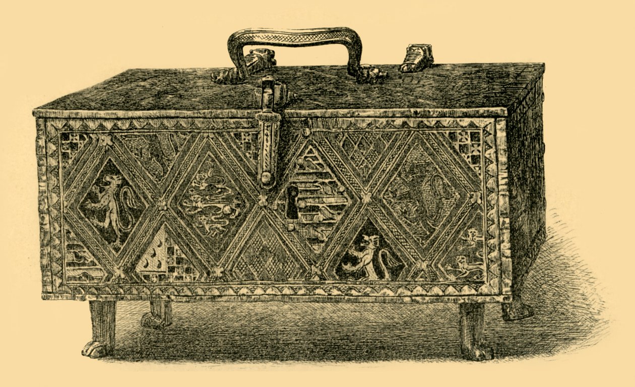 ヴァランスキャスケット、c1305-1312、1881。 作： W.ハーバット