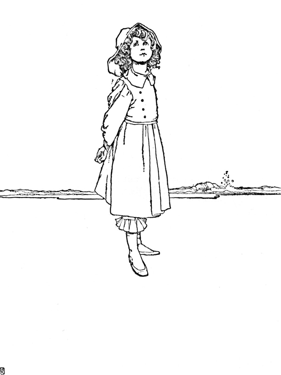 そしてカレンは非常にきれいに服を着ました、c1930 作： ウィリアムヒースロビンソン