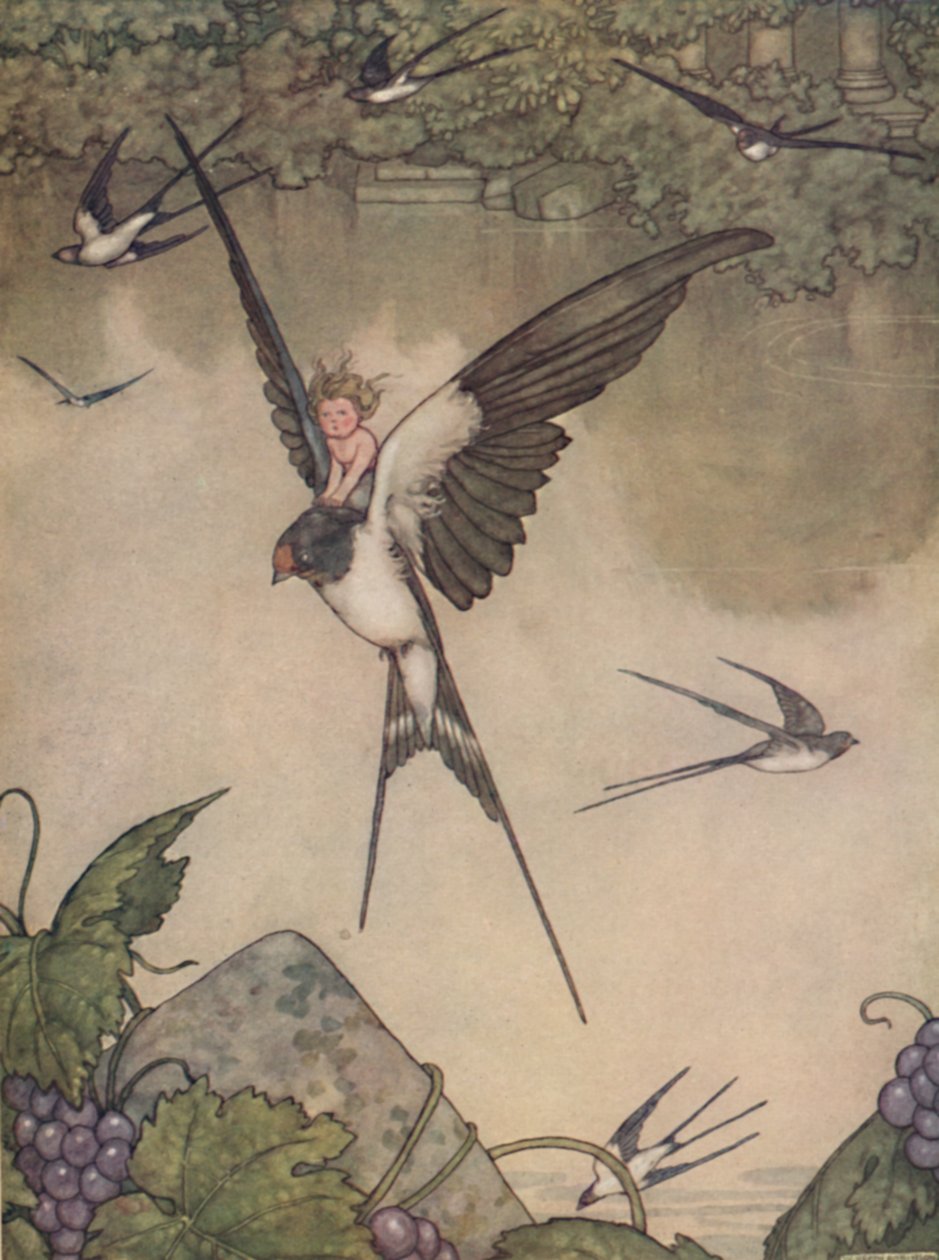 はい、私はあなたと行きます！ Tommelise、c1930は言った 作： ウィリアムヒースロビンソン