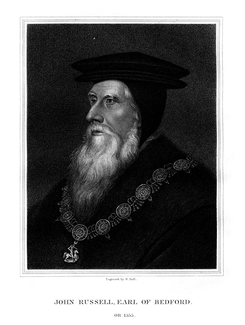 ジョンラッセル、初代ベッドフォード伯爵、英国王室、1825年。 作： W.ホール