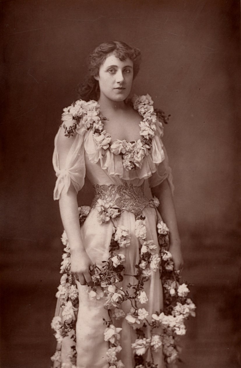 「ジュリア・ニールソン（1868-1957）イギリスの女優。 作： WとD（後）ダウニー