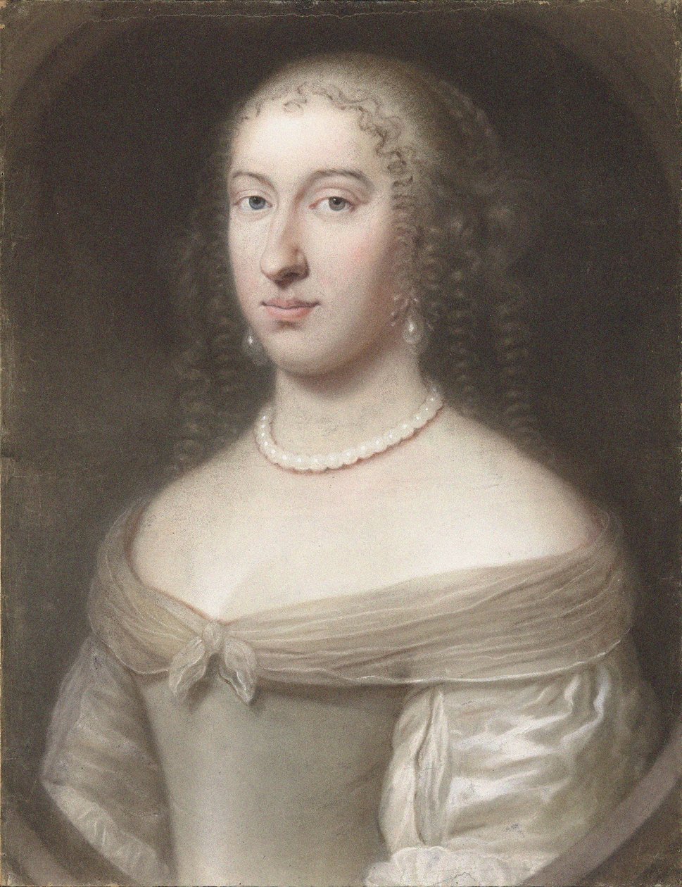 スペインのマリア・テレジアの肖像、1638～1683年、フランスとナバラの王妃、1660年。 作： ウォラントヴァイラント