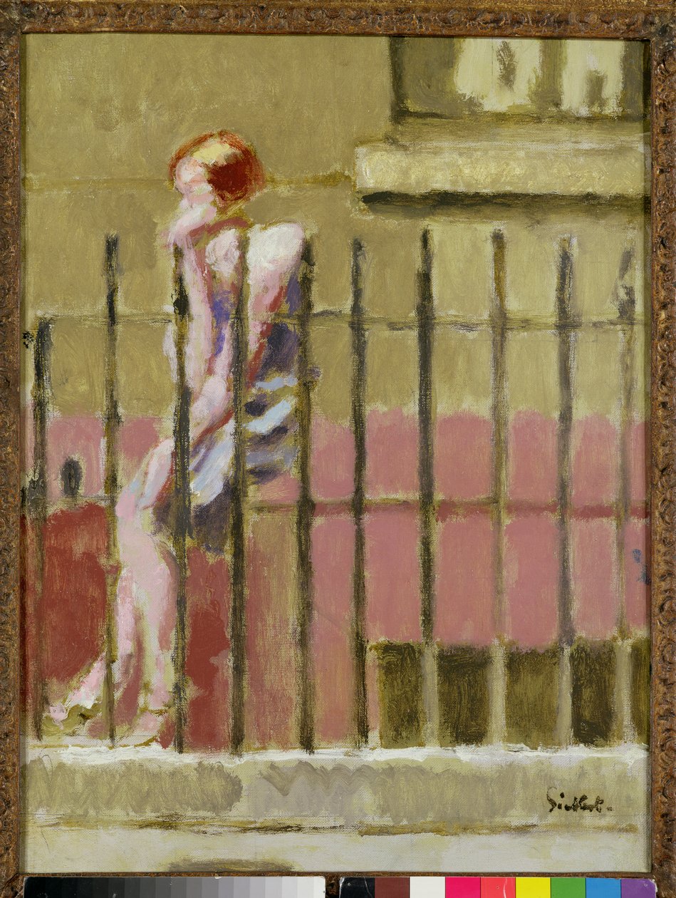 天使の地下室または月見草またはエリアステップ、c.1928 作： ウォルター・リチャード・シッカート