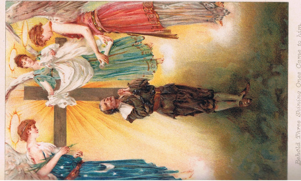 ジョンバニヤンによる「巡礼者の進歩」のイラスト、1910年頃 作： ウォルター・スタンレー・パジェット