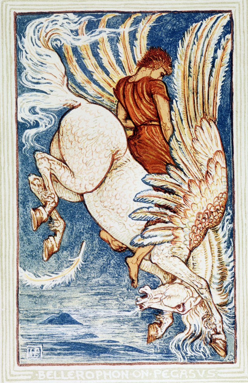 ペガサス絵画 希望の輝き】絵画 ,原画,ペガサス,海,鳥,オーロラ,光,白馬