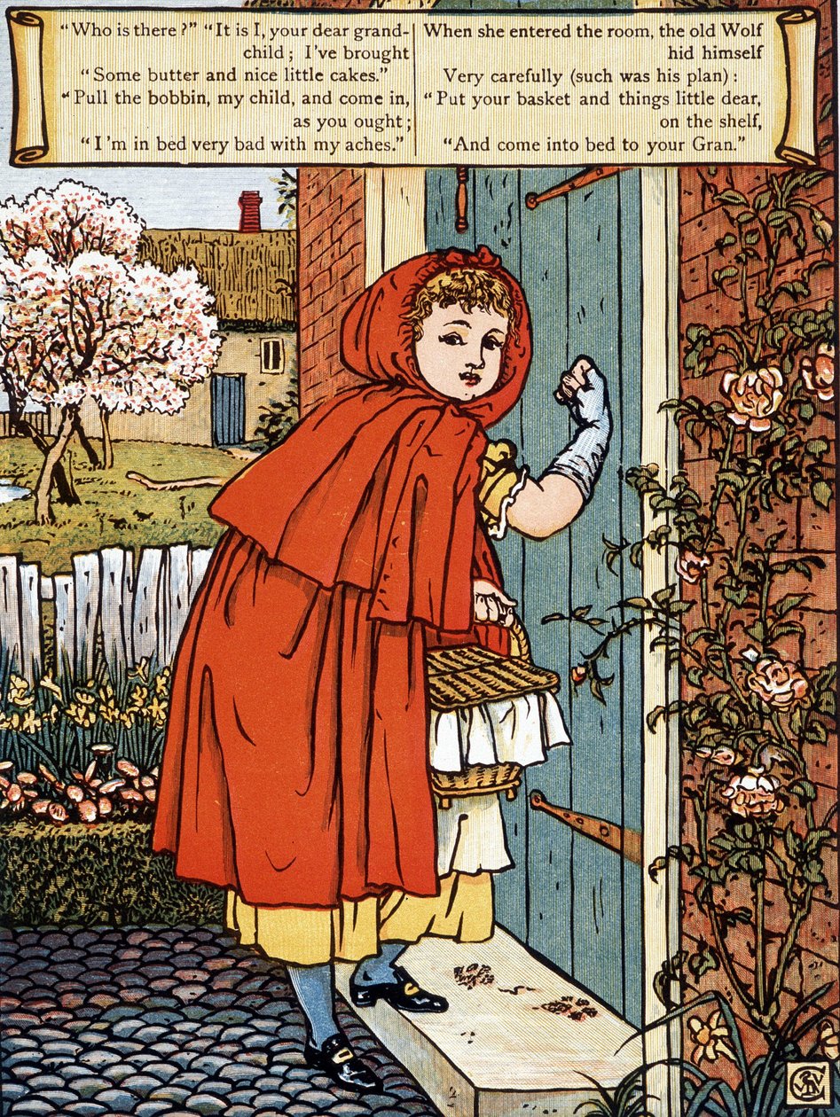 ジョン・レーン作『赤ずきんちゃん』、ウォルター・クレーンズ