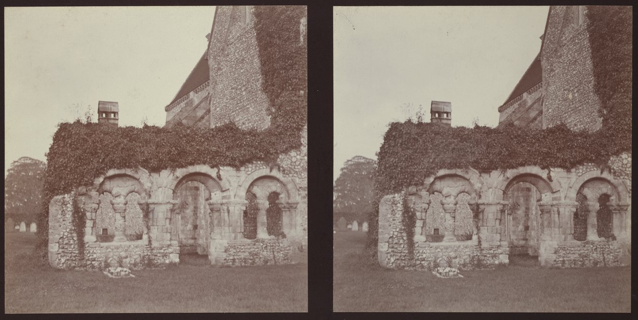 Boxgrove Priory, Boxgrove, Chichester, West Sussex, 1913年。 作： Walter Edward Zehetmayr