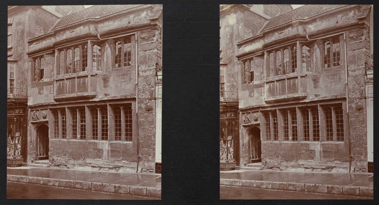 Tribunal House, High Street, Glastonbury, Mendip, Somerset, 1913年。 作： Walter Edward Zehetmayr