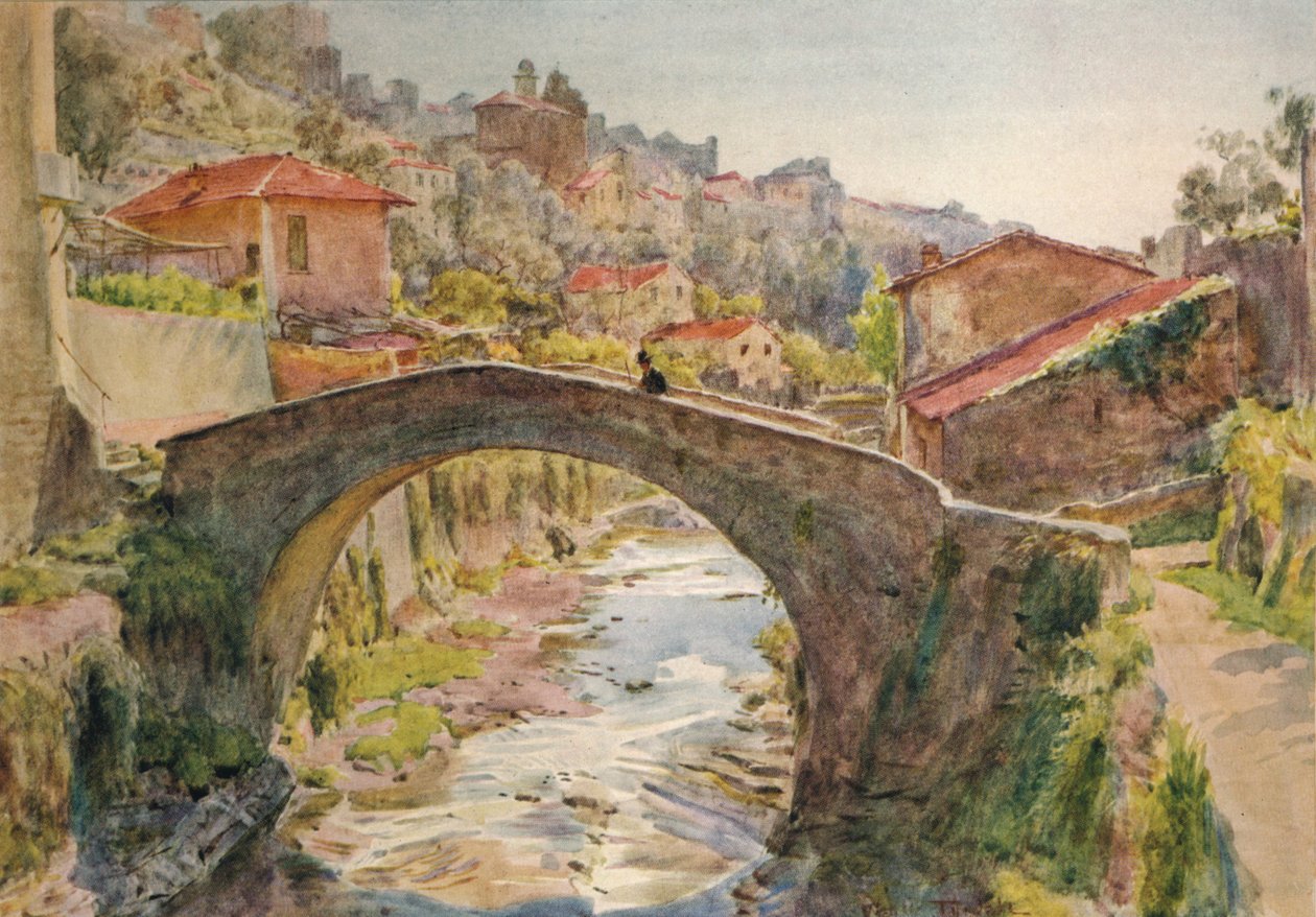 ラロッカ、サンレモ、c1910、1912 作： ウォルター・フレデリック・ルーフン・ティンデール