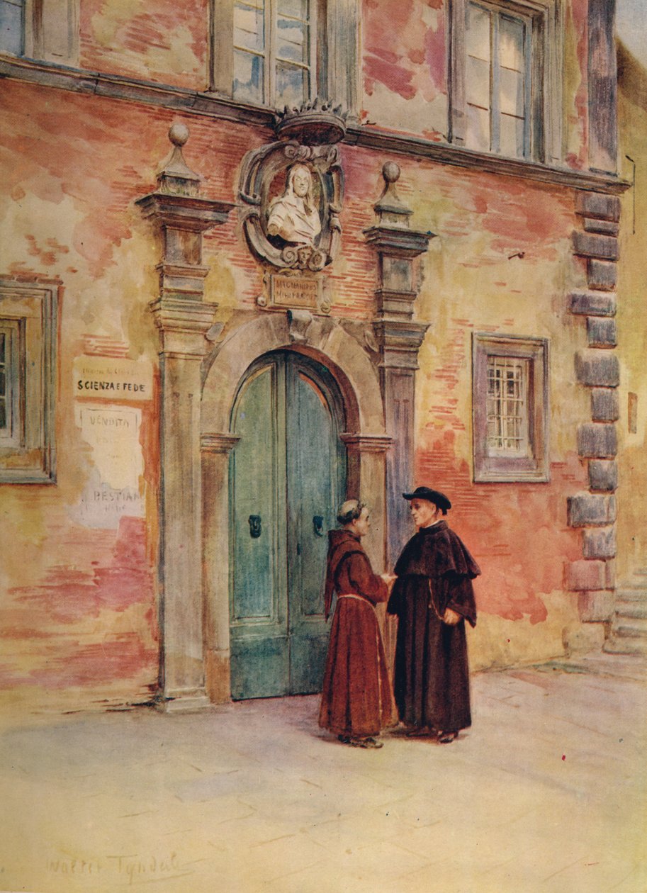 パラッツォネグローニ、モンテプルチャーノ、c1900 1913 作： ウォルター・フレデリック・ルーフン・ティンデール