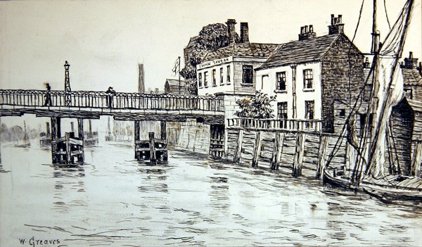 Swan Tavern, Battersea 作： ウォルターグリーブ
