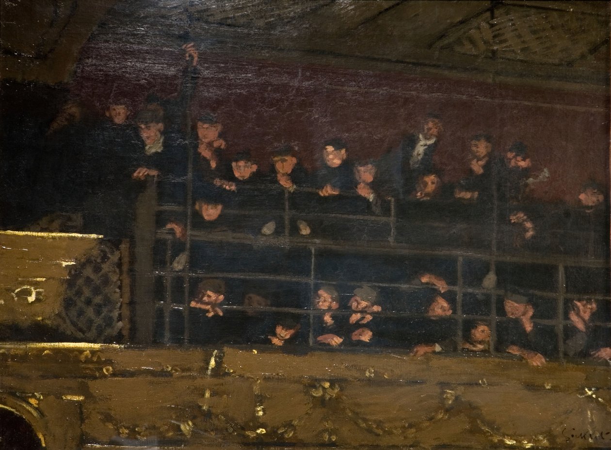 Noctes Ambrosionae, Gallery Of The Old Mogul, 1906-07.   作： ウォルター・リチャード・シッカート