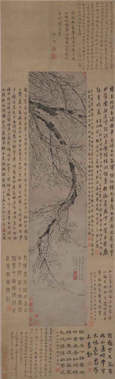 墨梅 作： 王M