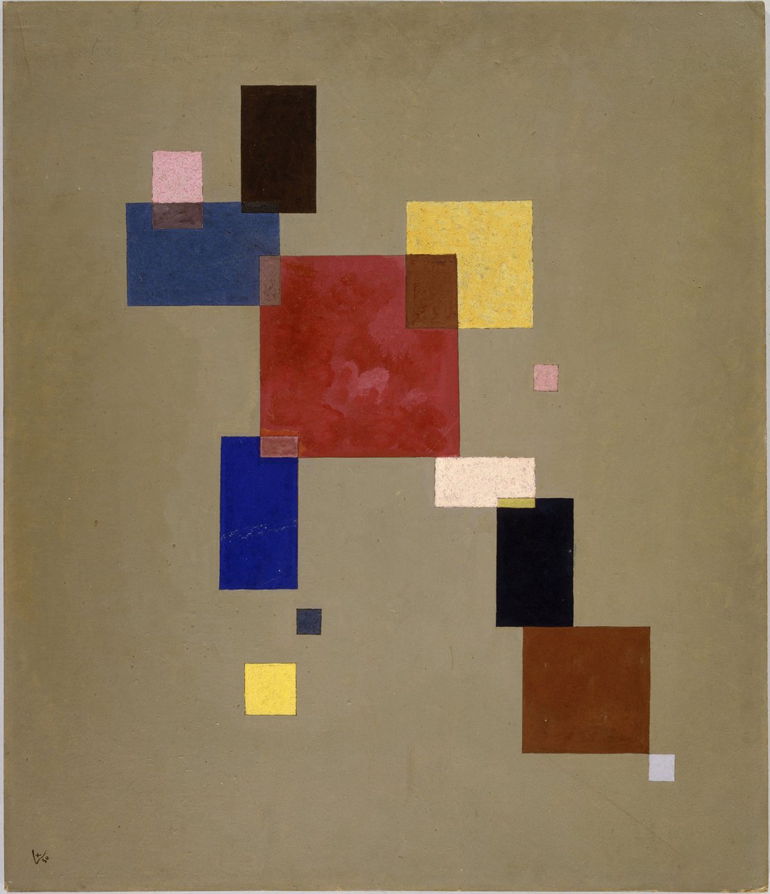 「13の長方形 ヴァシリー・カンディンスキーの絵画（ ou Wassily Kandinski ou Kandinskij 作： ワシリー・カンディンスキー