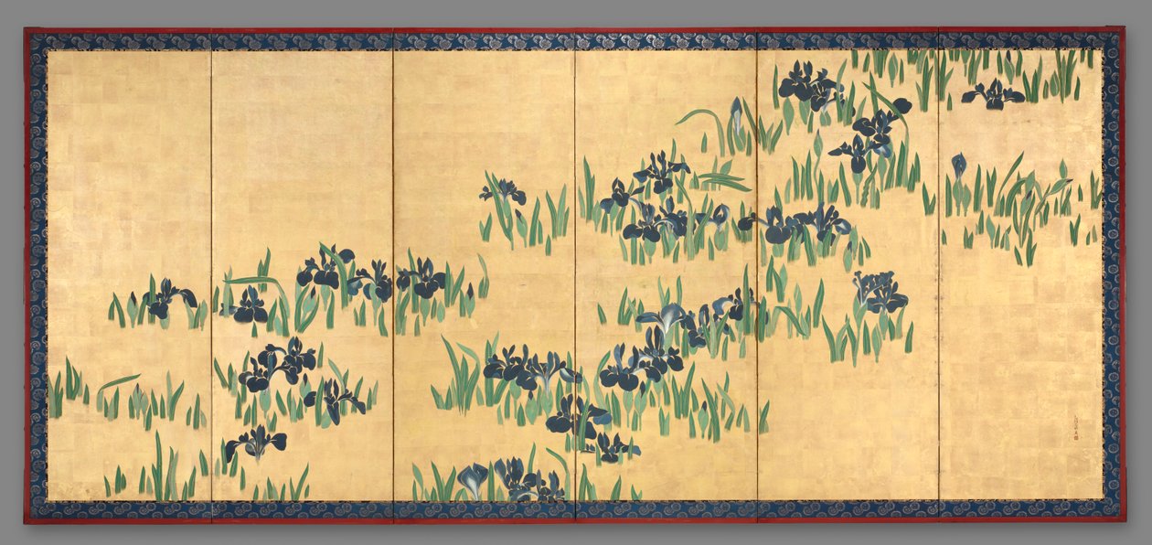 アイリス、1700年代。 作： 渡辺志子