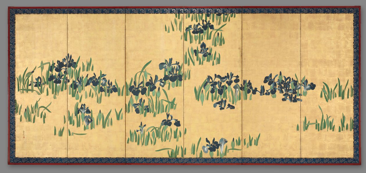 アイリス、1700年代。 作： 渡辺志子