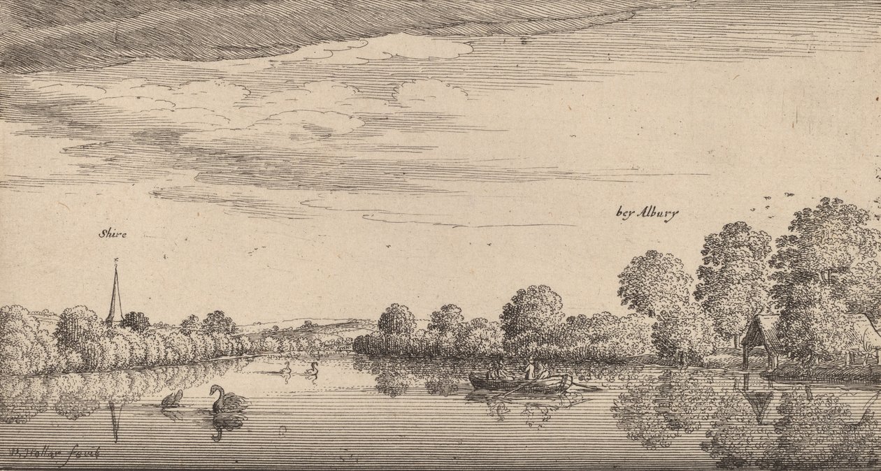 Albury, 1645年。 作： ヴァーツラフ・ホラー