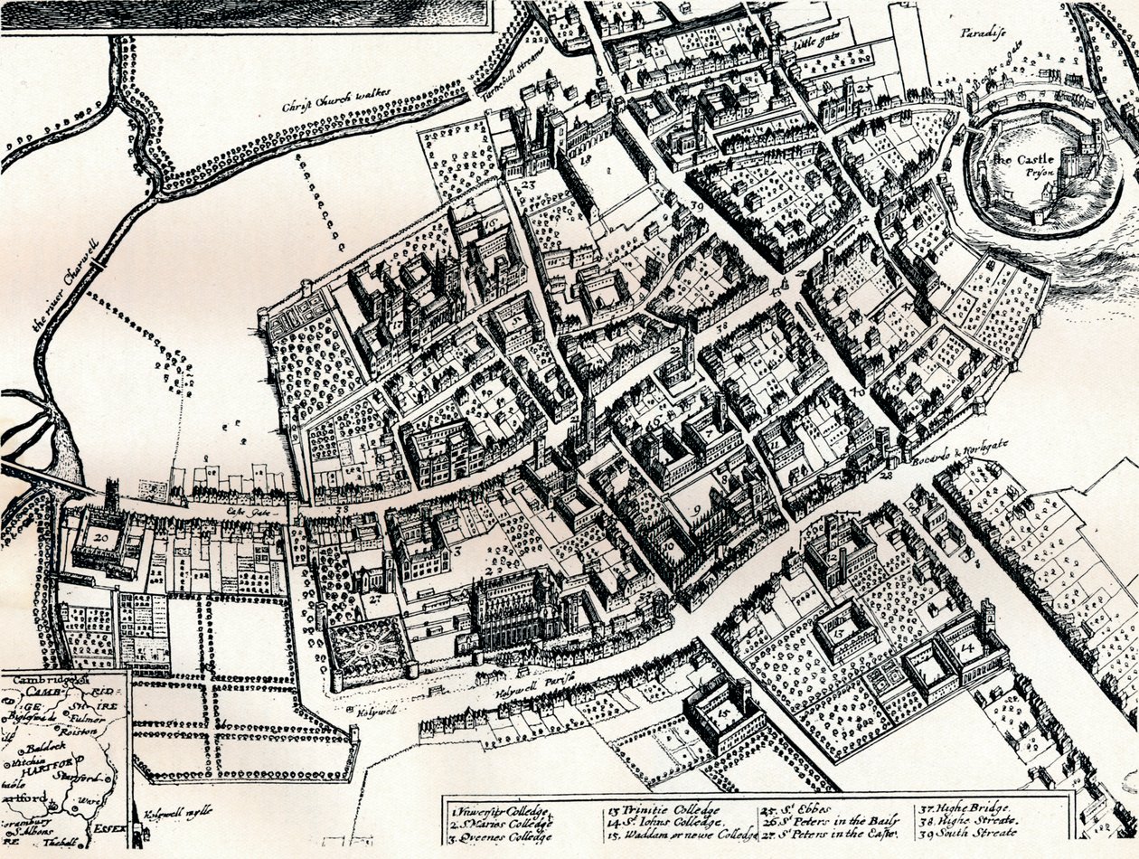 オックスフォードのホラーズ計画、c1643 作： ヴァーツラフ・ホラー