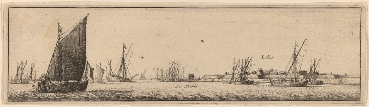 リロ、c。 1632年。 作： ヴァーツラフ・ホラー