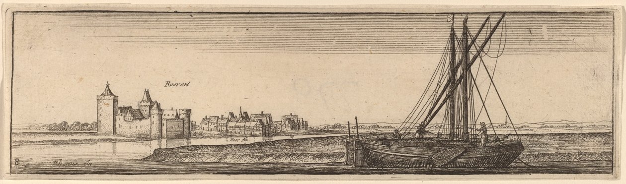 Roerort、c。 1632年。 作： ヴァーツラフ・ホラー
