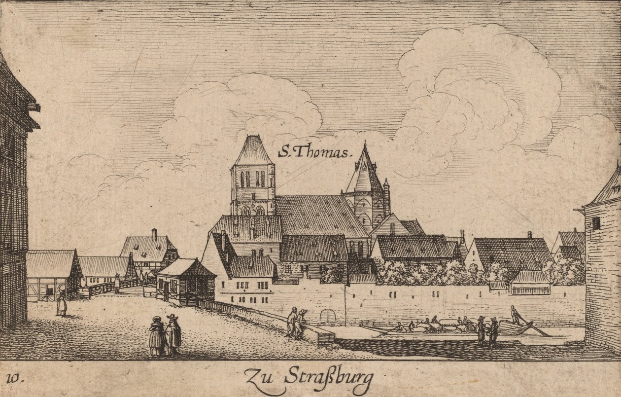 ストラスブール、1635年 作： ヴァーツラフ・ホラー