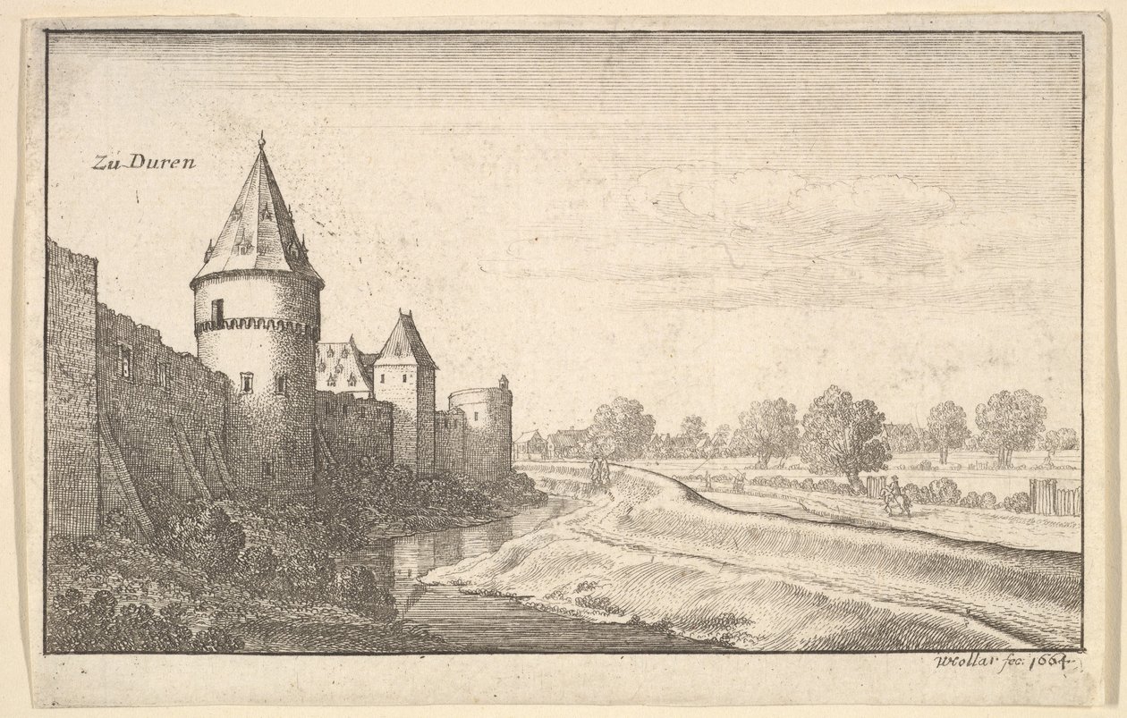 1664年、デューレンにて。 作： ヴァーツラフ・ホラー