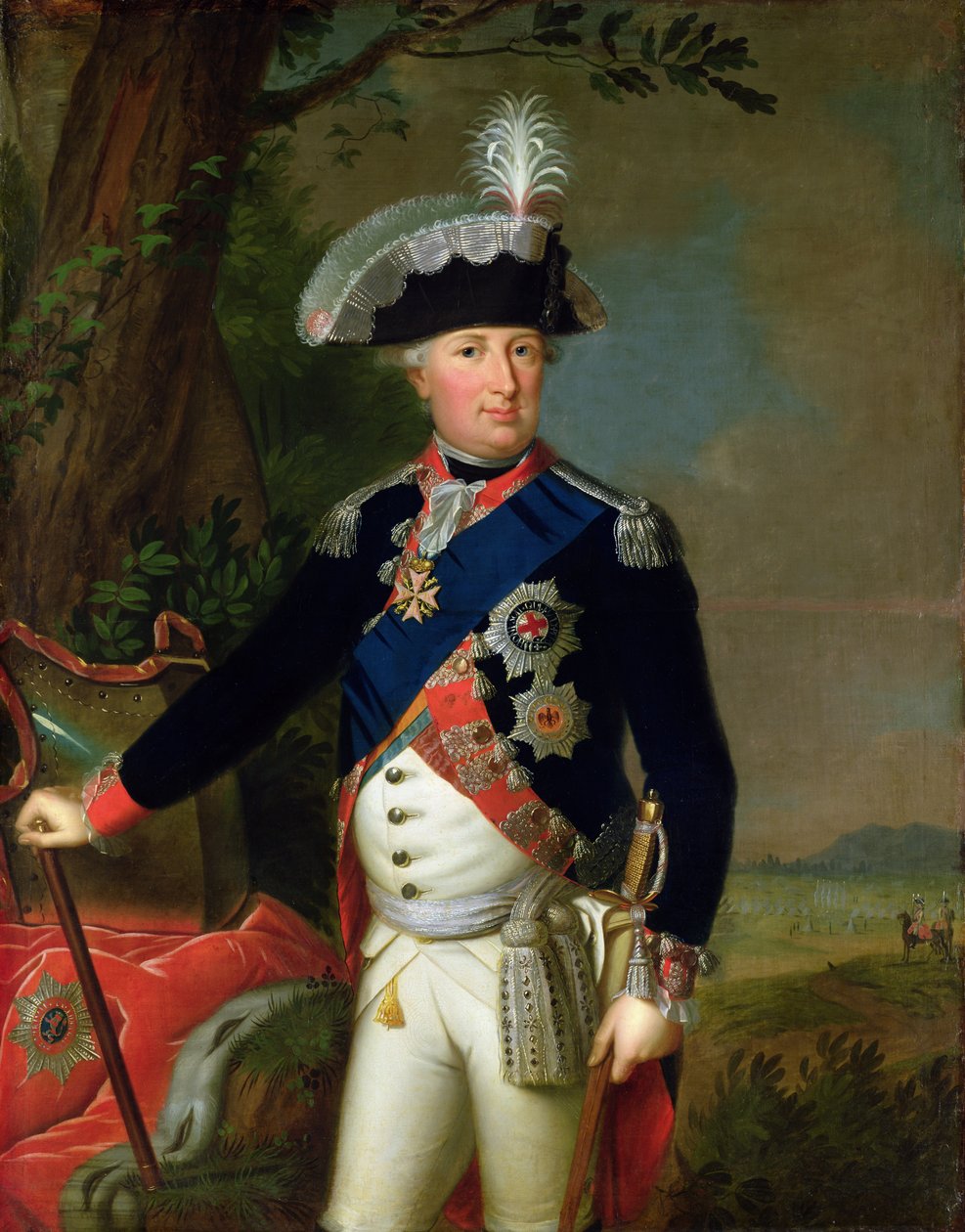 ヴィルヘルム9世（1743-1821）ヘッセンカッセルの地墓、1795年 作： ウィルヘルム・ベットナー