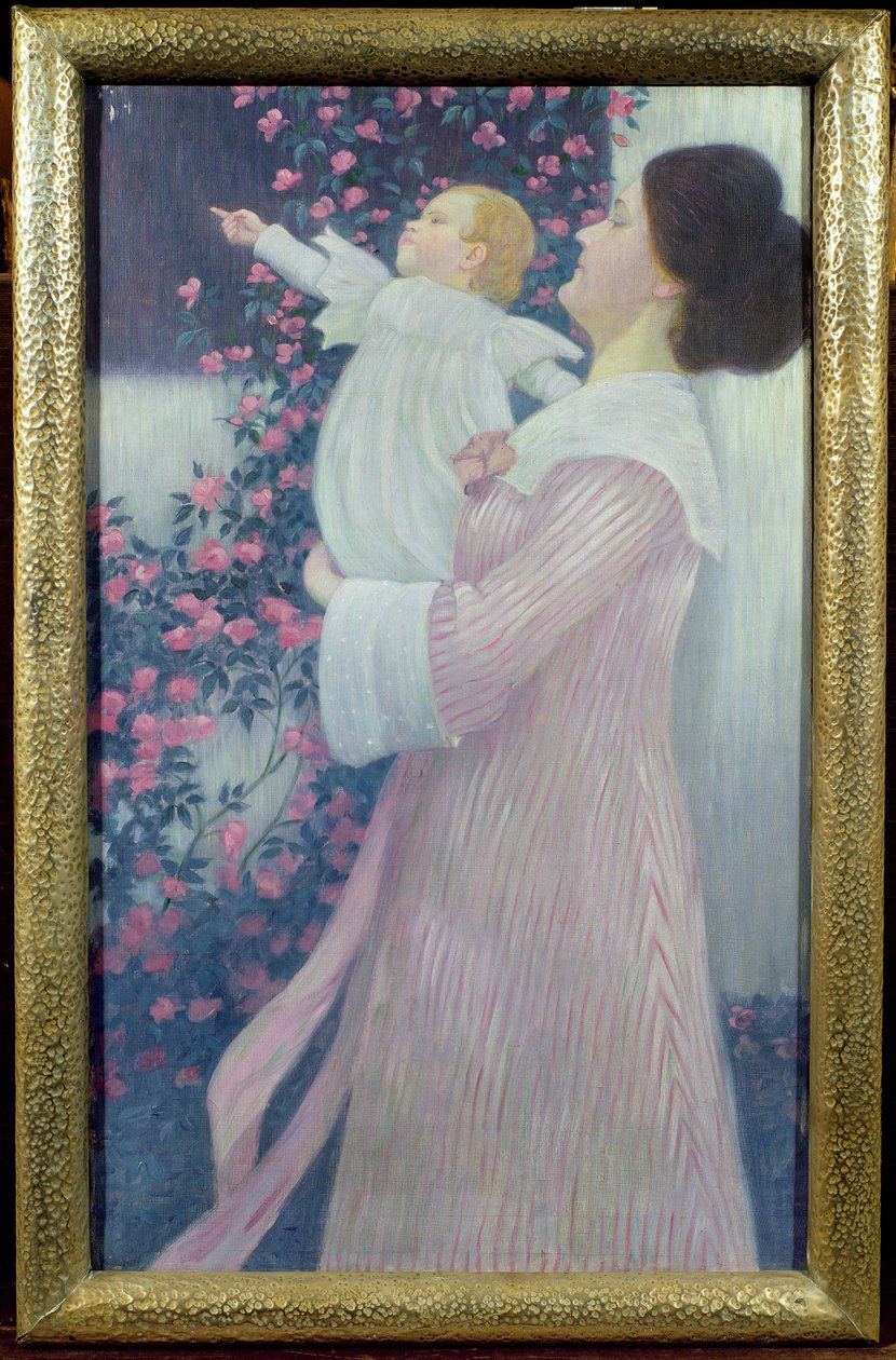 お母さんと子供 作： ヴィルヘルムリスト
