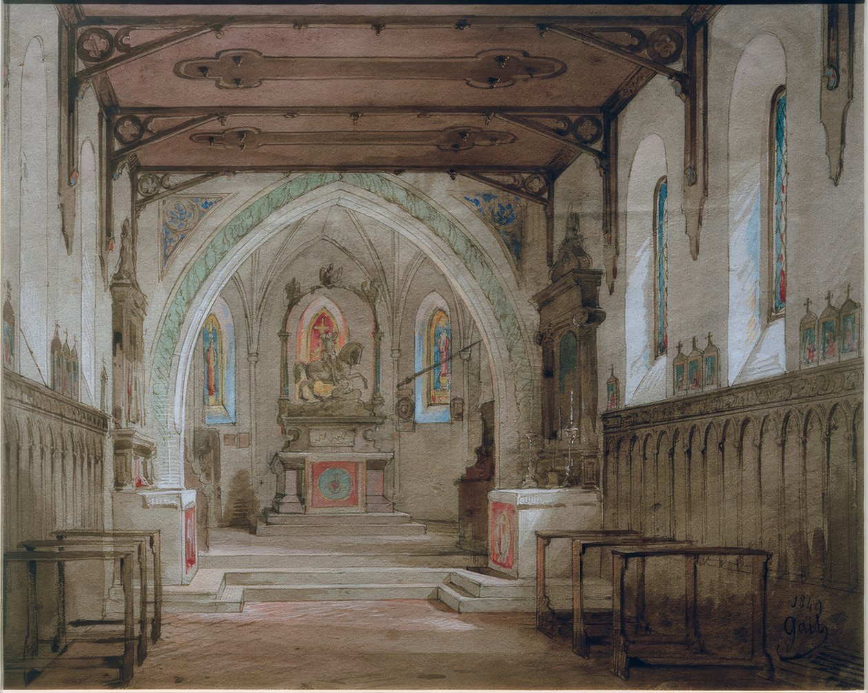 Vineyard Chapel at Schliersee 作： ヴィルヘルムゲイル