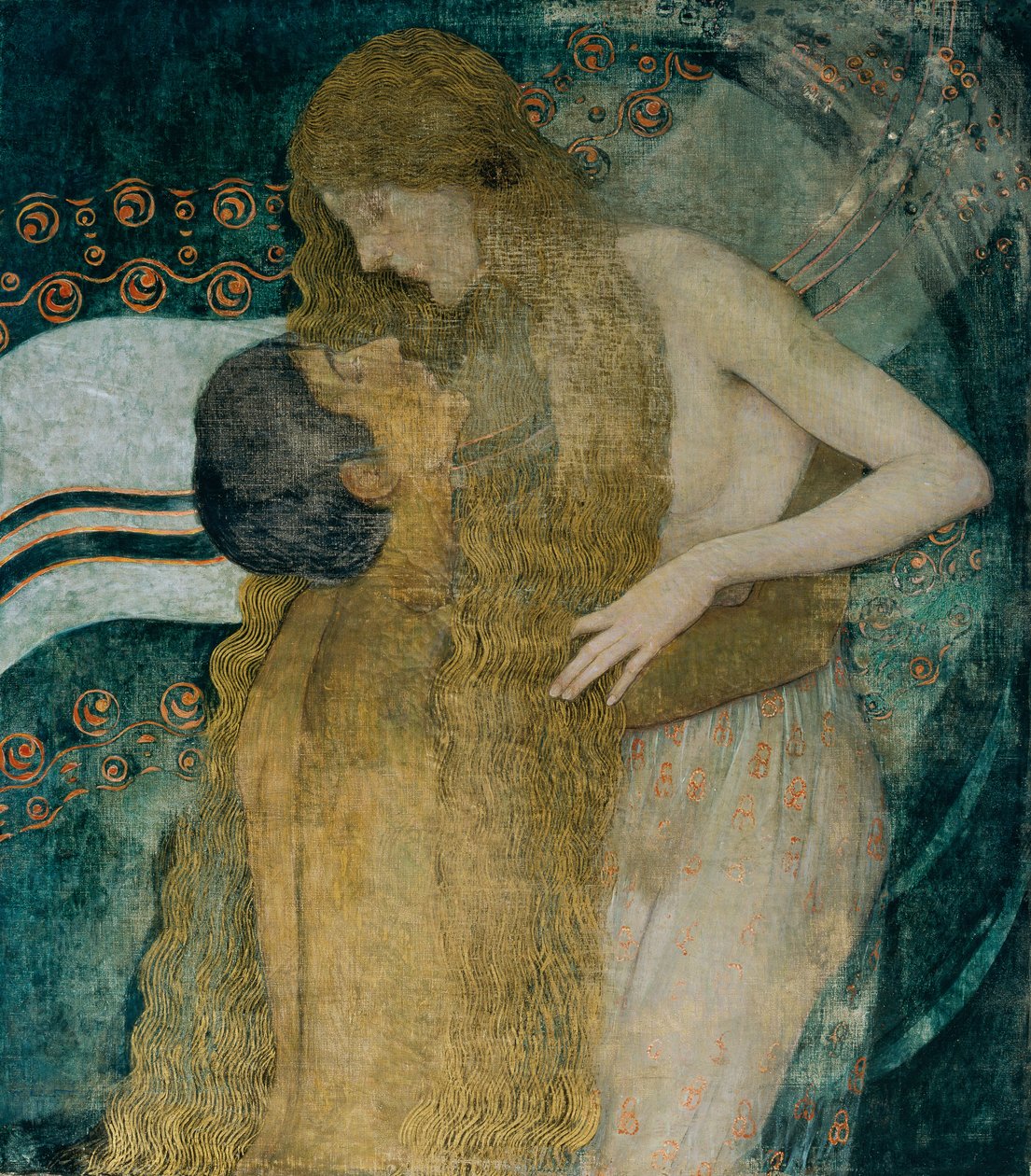 抱擁、c。 1905年。 作： ヴィルヘルムリスト