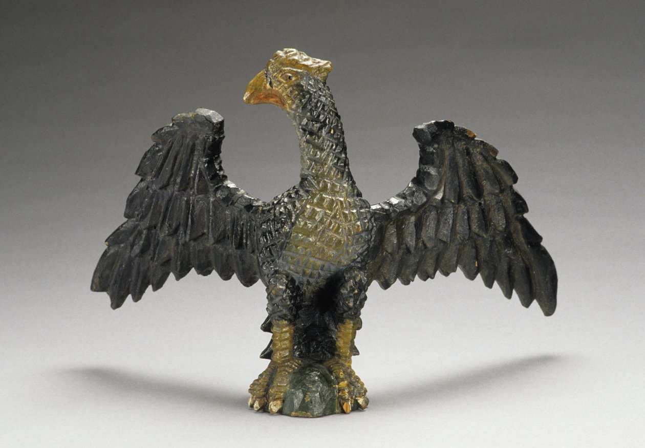 イーグル、c。 1875-1890（柳とストローブマツ） 作： シンメル