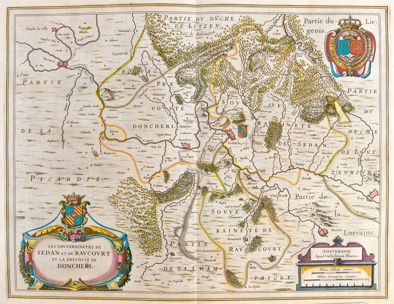 ウィレム・ブラウ著『Theatrum Orbis Terrarum, sive Atlas Novus』（アムステルダム）所収。 作： ウィレム・ブルー