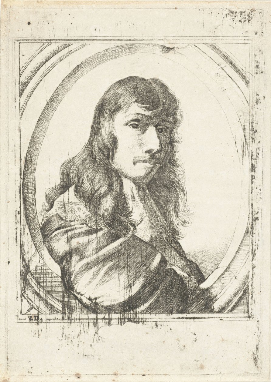 Nicolaes van Helt Stockadeの自画像 作： ウィレム・コーネリス・ファン・ダイク